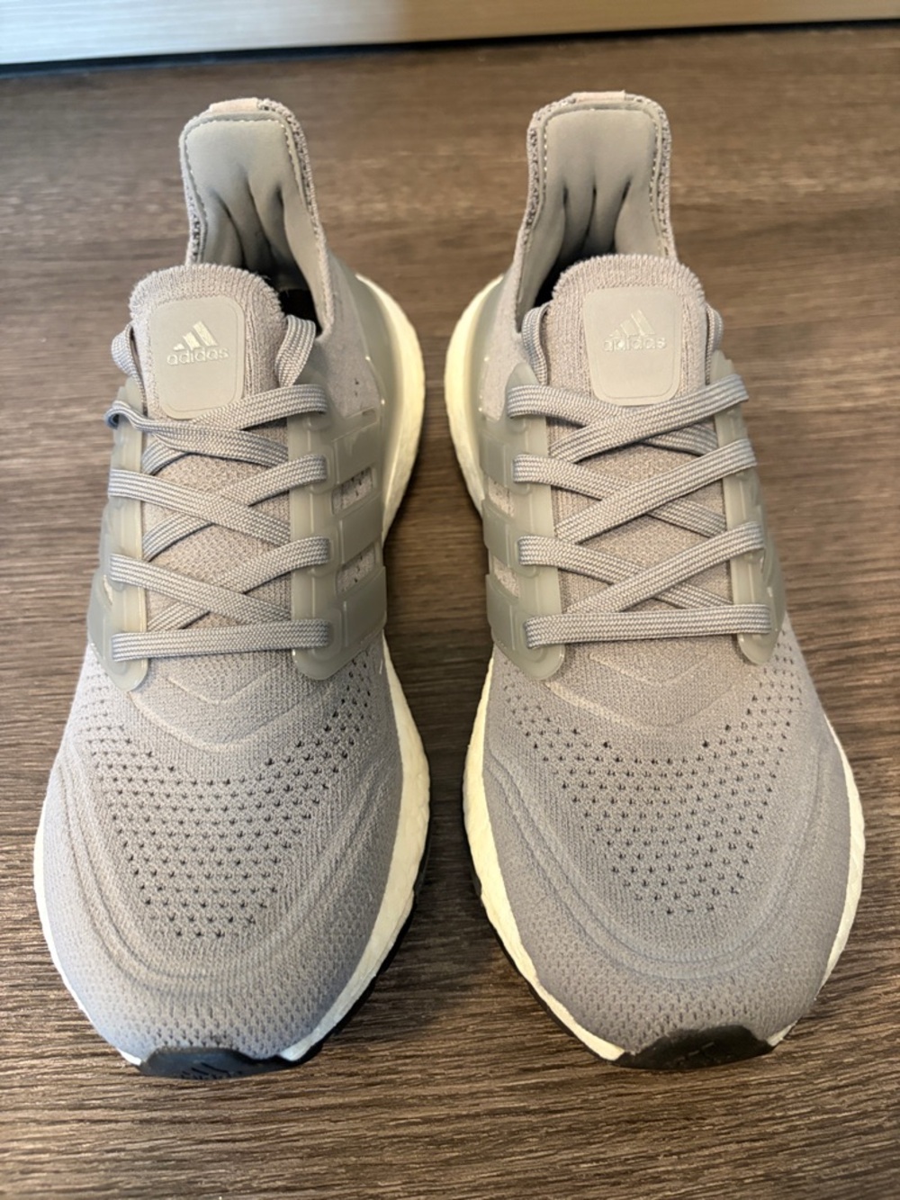 Adidas Ultraboost 21 Grey Sneakers - 6M/7W